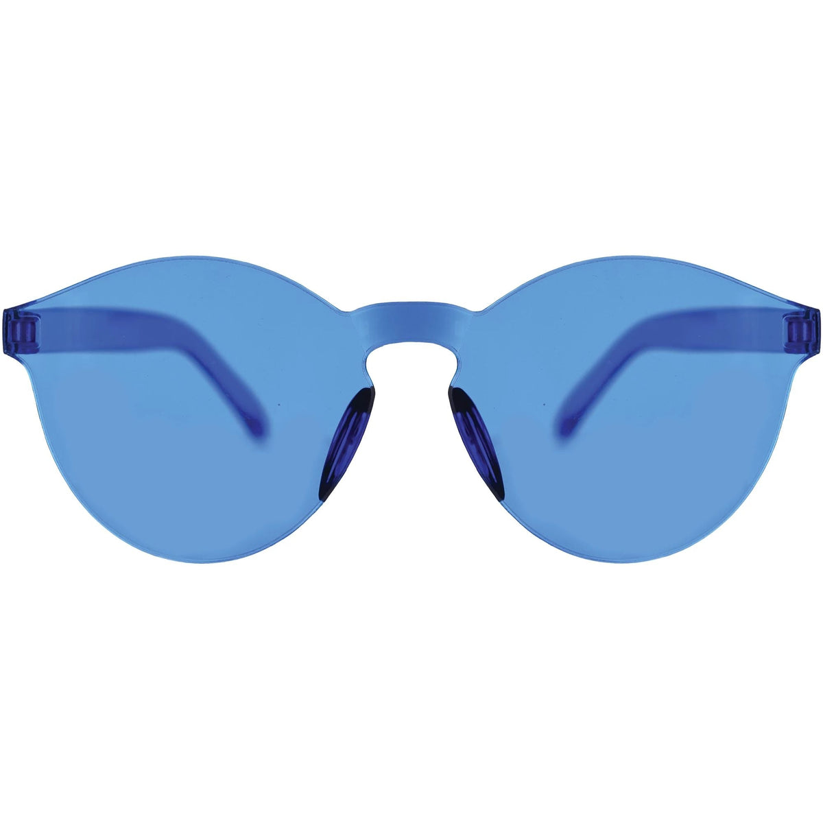 Frameless Colored Glasses - Blue