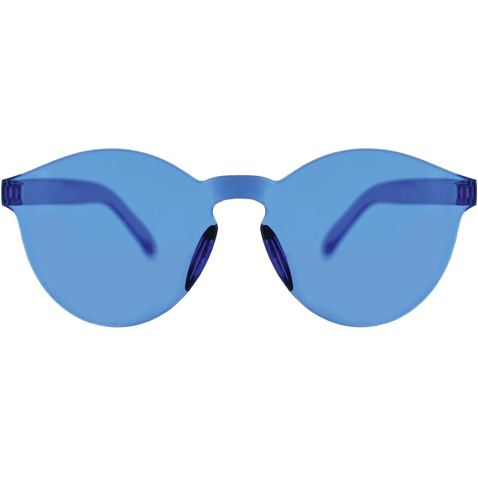 Frameless Colored Glasses - Blue