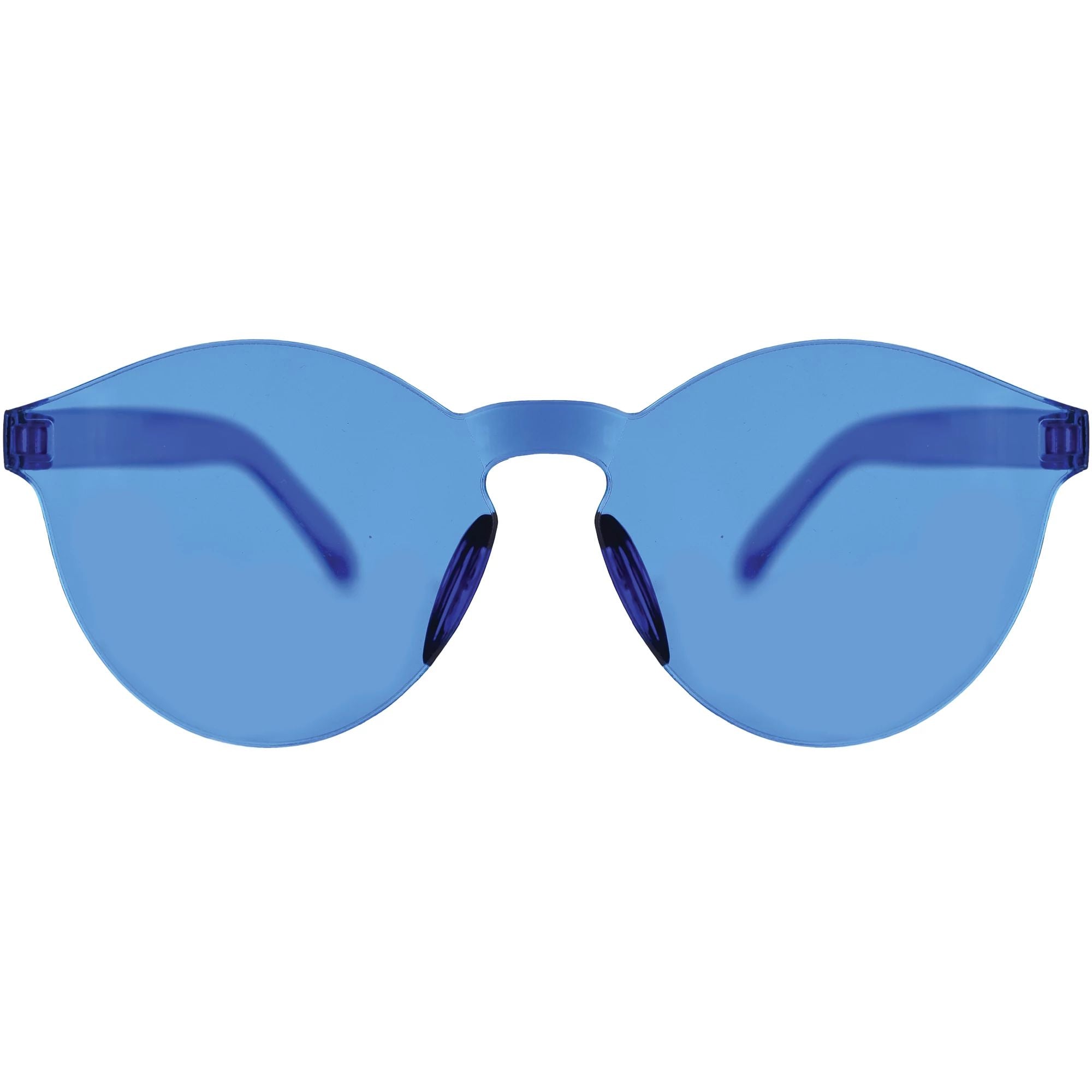 Frameless Colored Glasses - Blue