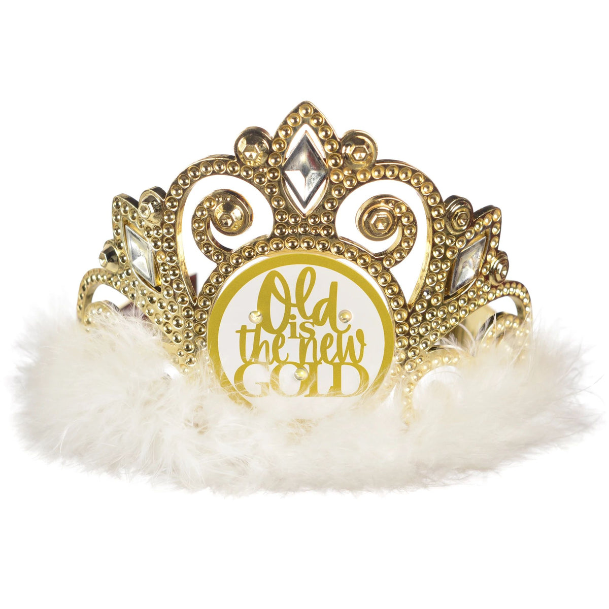 Over the Hill Golden Age Flashing Tiara