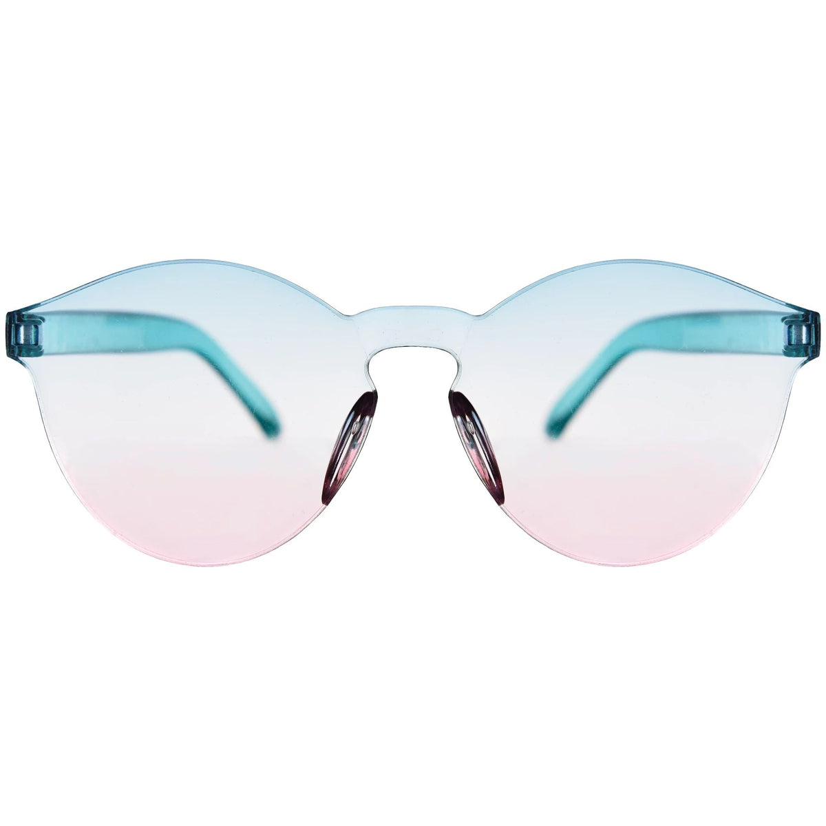 Frameless Colored Glasses - Pastel Ombre