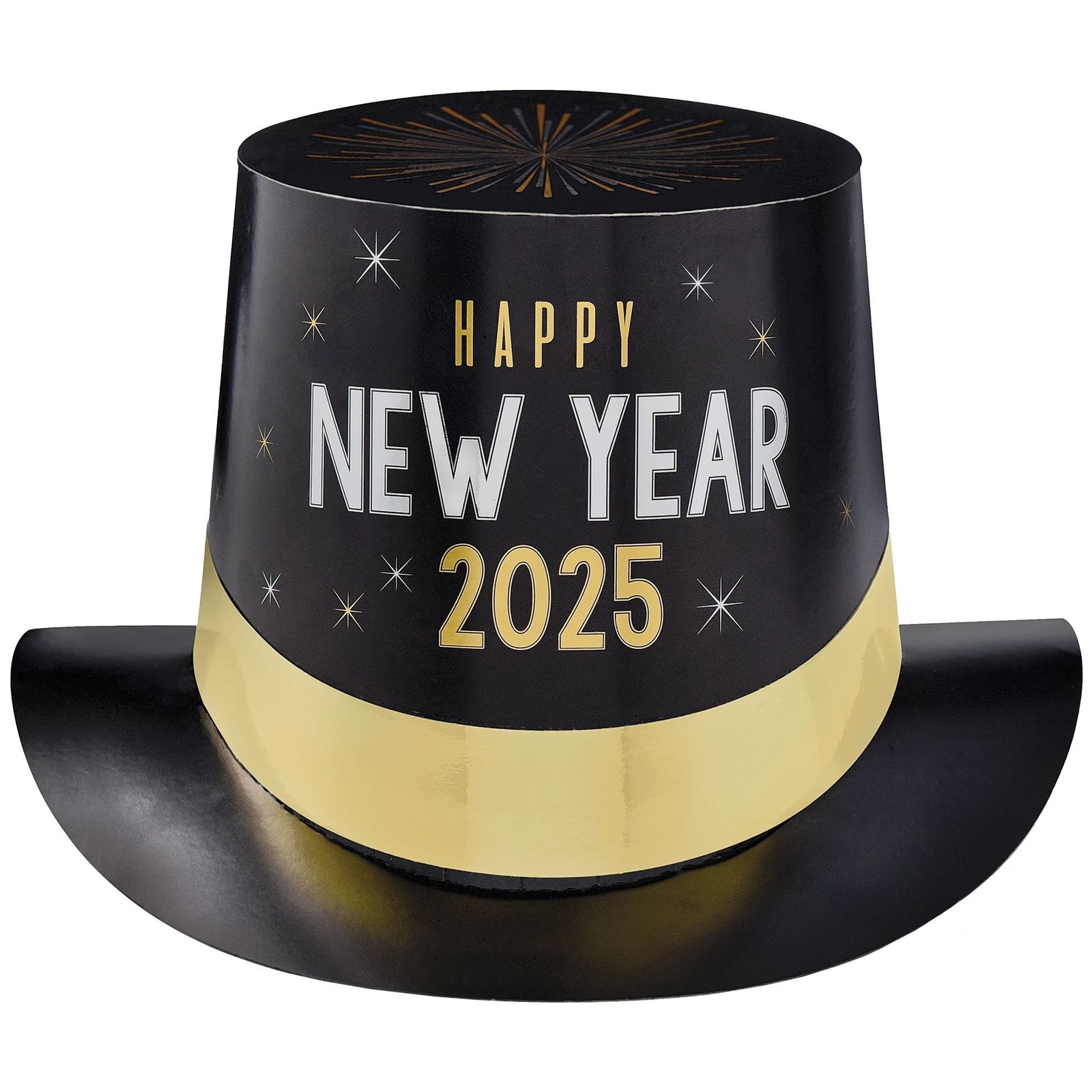 Cheers For The New Year  Printed Top Hat