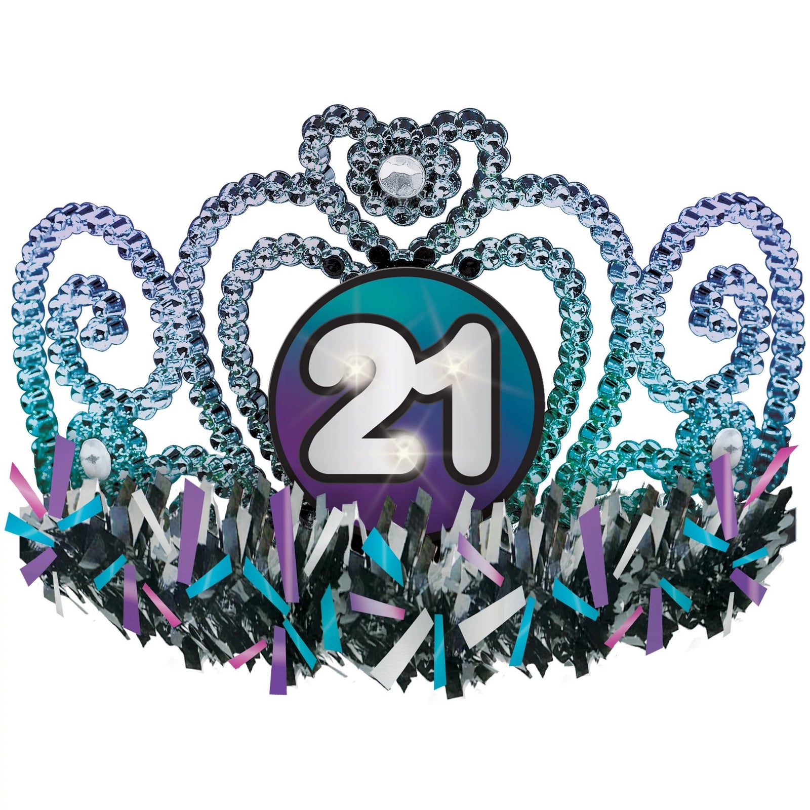 Finally 21 Flashing Tiara