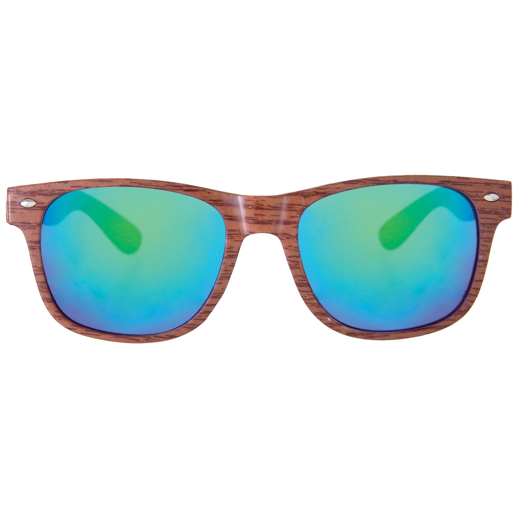 Beach Life Faux Wood Sunglasses - Multipack