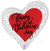 J05 28" Valentine Dots Heart