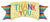 544 46" Thank You Banner Foil Balloon