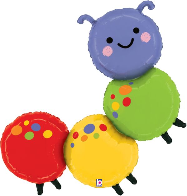 487 39" CATERPILLER SHAPED FOIL BALLOON