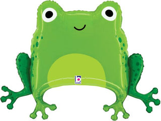 490 28" Green Frog Foil Balloon