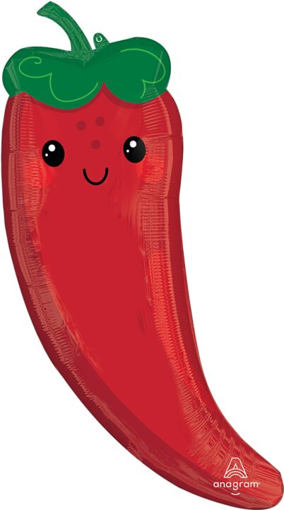 36" Food Friends Chili Pepper
