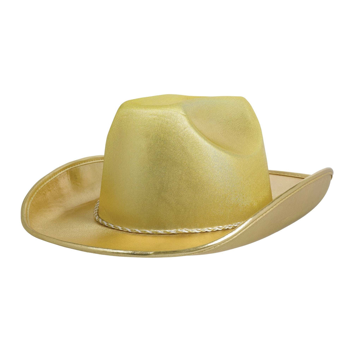 Gold Velour Cowboy Hat