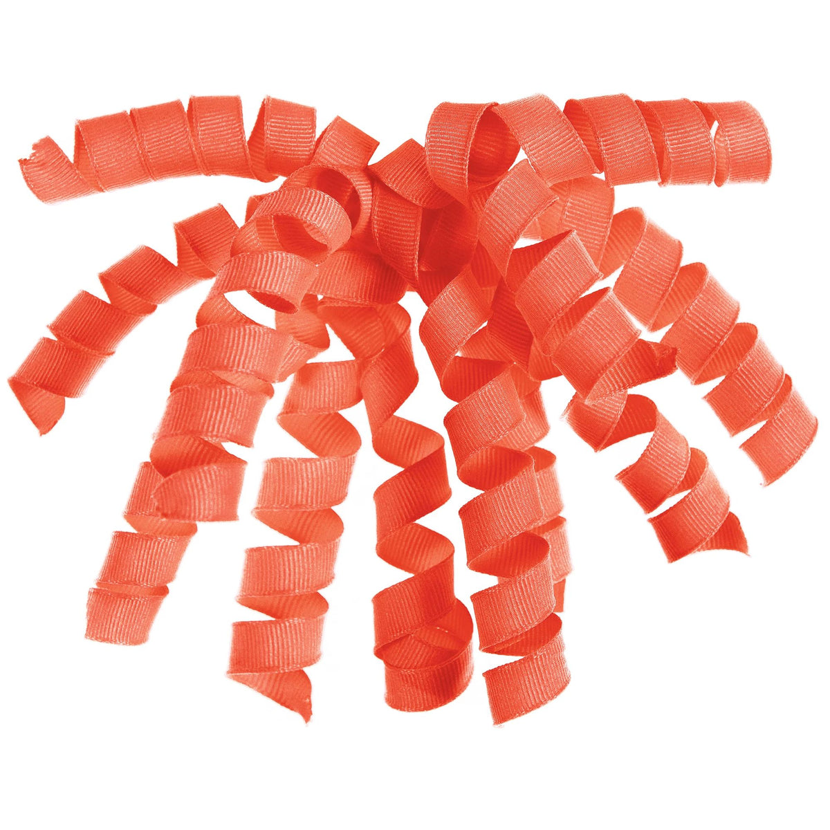 Neon Orange Grosgrain Gift Bow