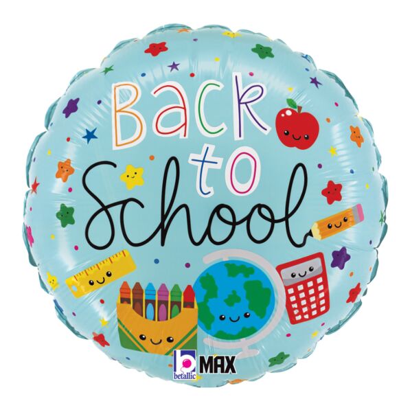 C007 18&quot; Back To School Foil Balloon