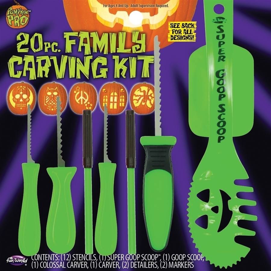Pumpkin Carving Set - 20 Piece