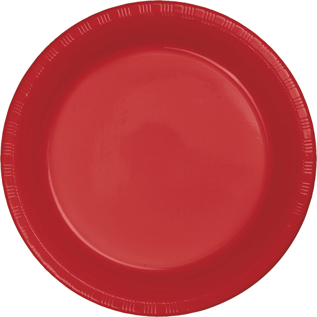 Classic Red Lunch Plates