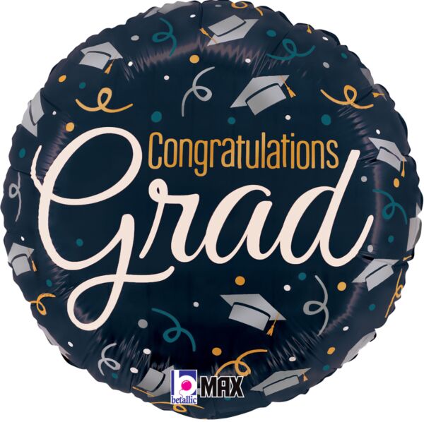18" Congratulations Grad Celebration Foil Balloon