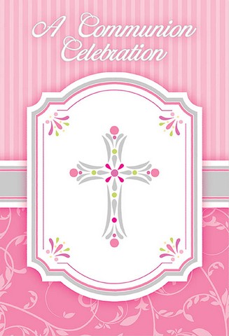 Blessings Pink Invitations