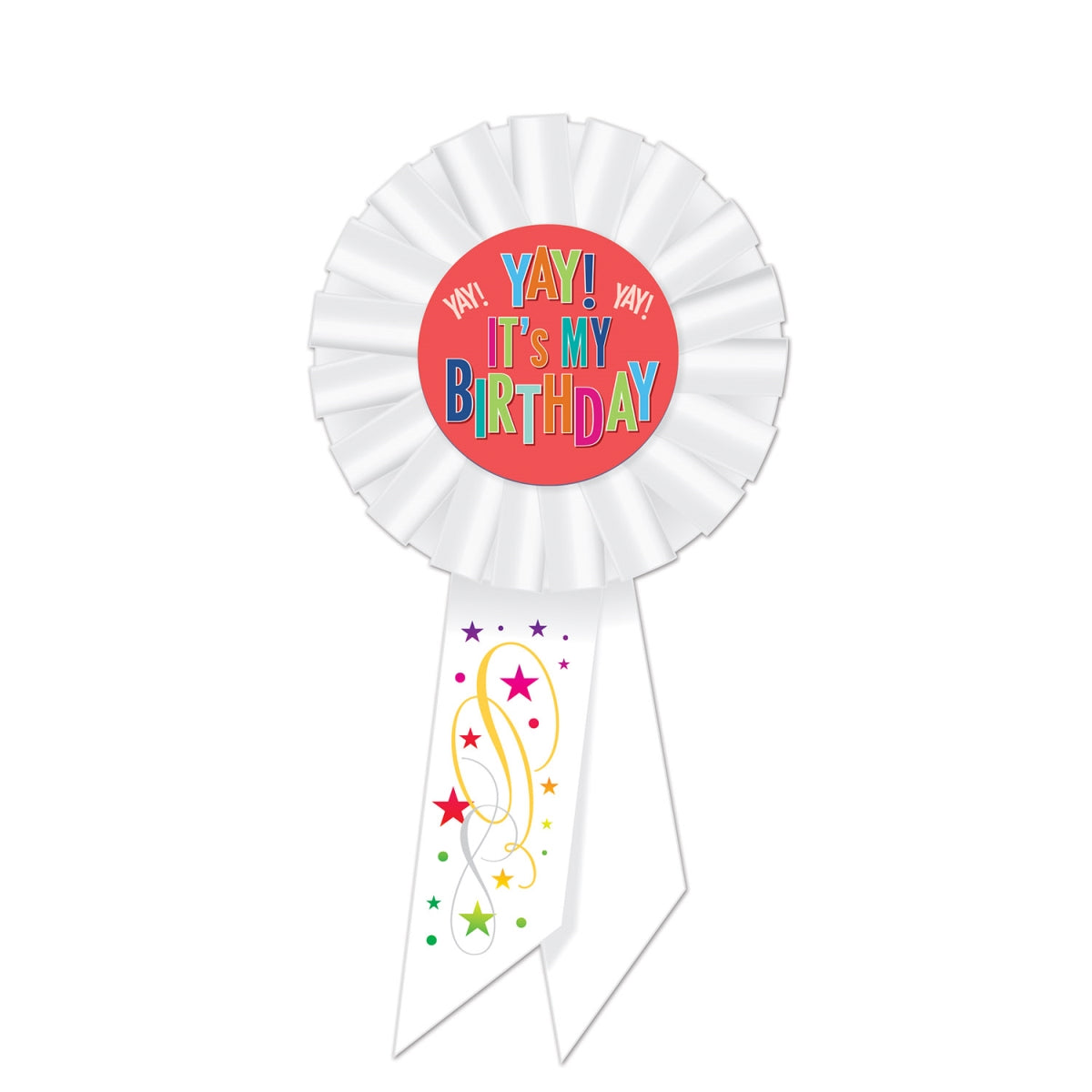 Yay It's My Birthday Ribbon