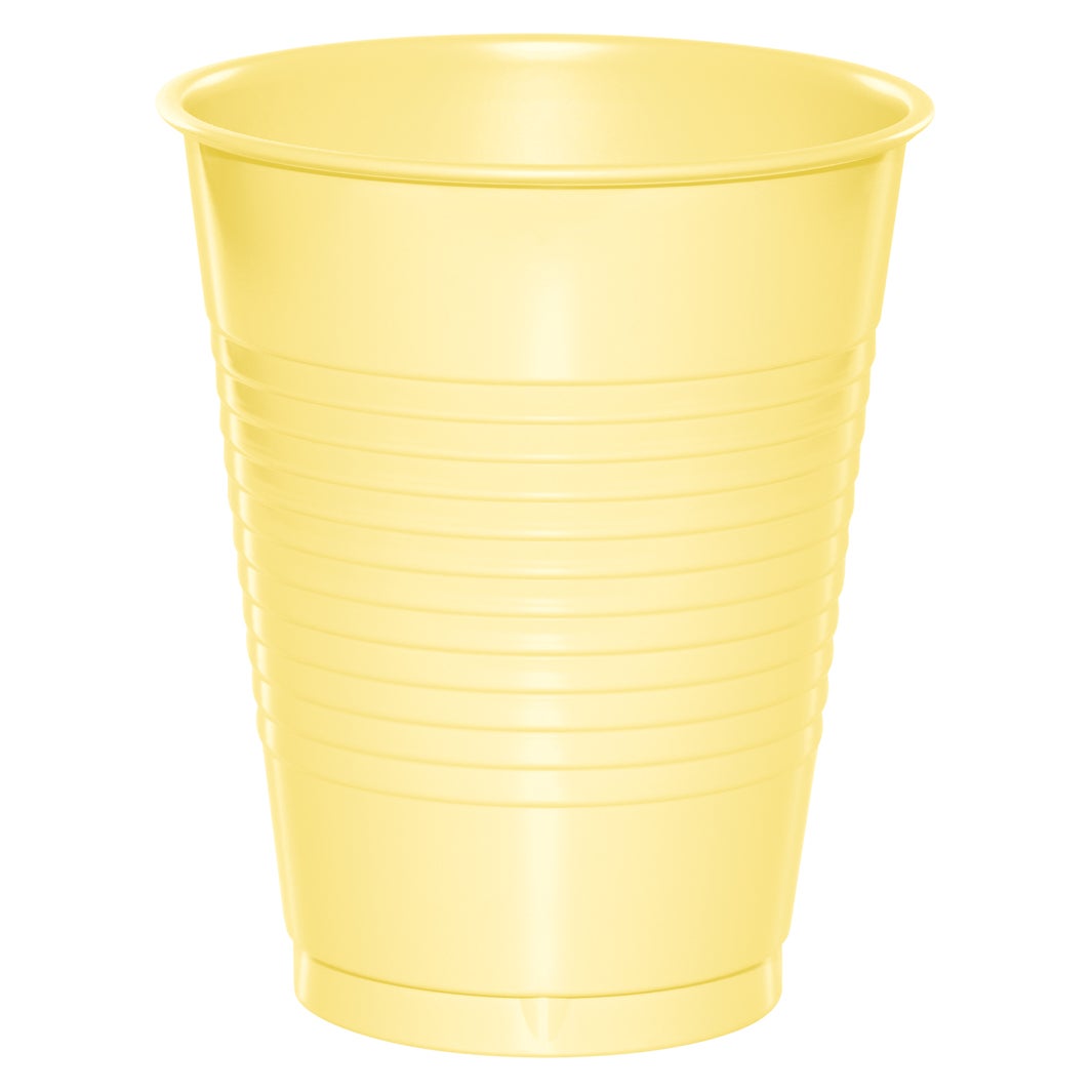Premium Plastic 16 oz. Cups - Mimosa