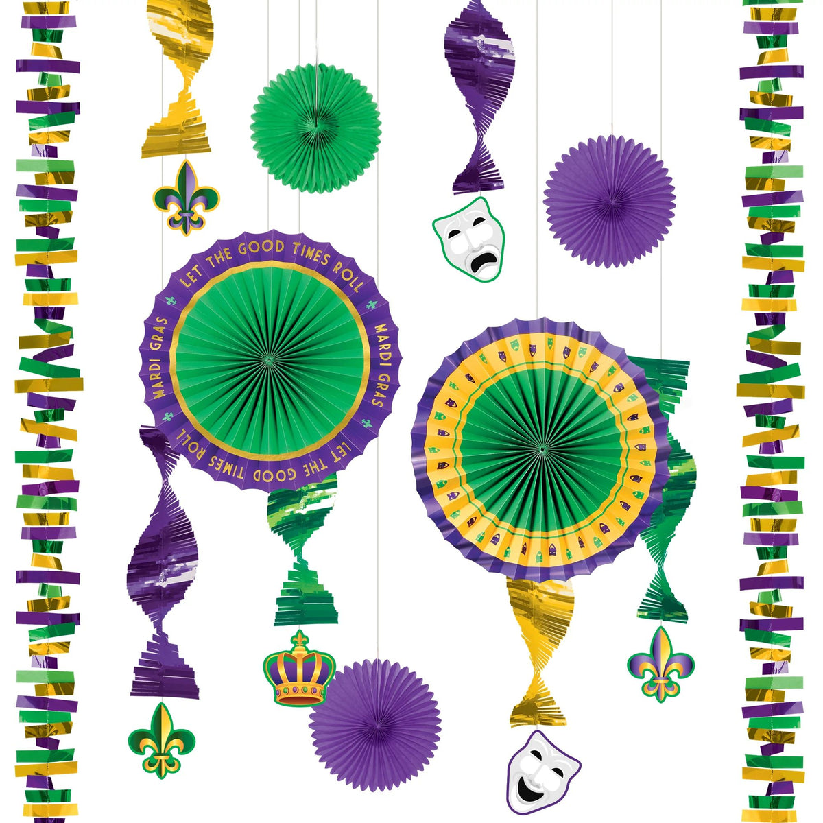 Mardi Gras Decorating Kit