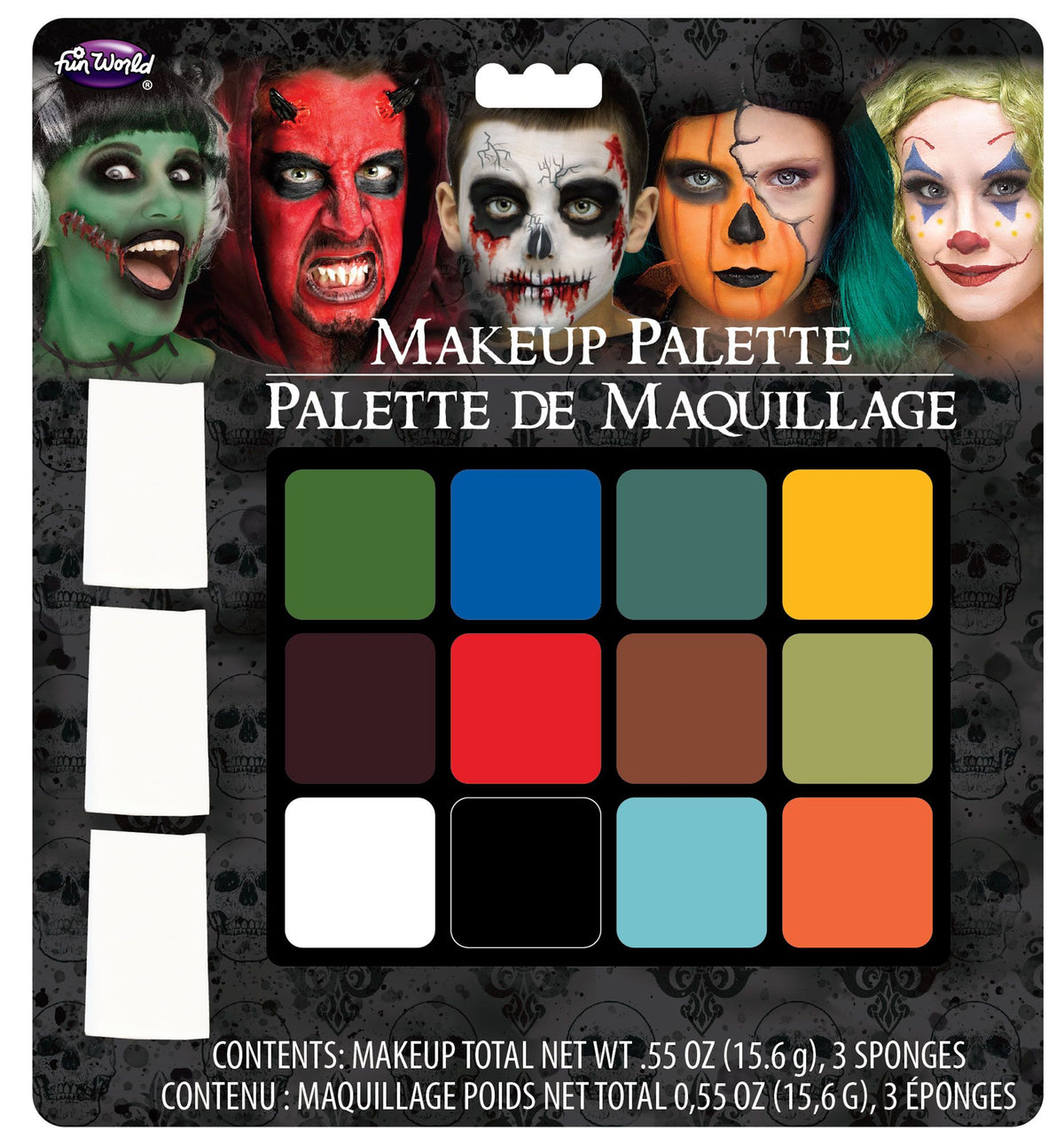 12 Color Makeup Palette