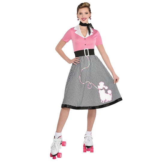 Womens Car Hop Cutie Costume