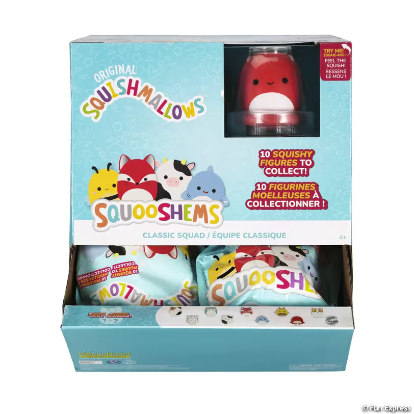 2 1/4" Squooshems Mystery Blind Pack Fantasy Squad Foam Characters