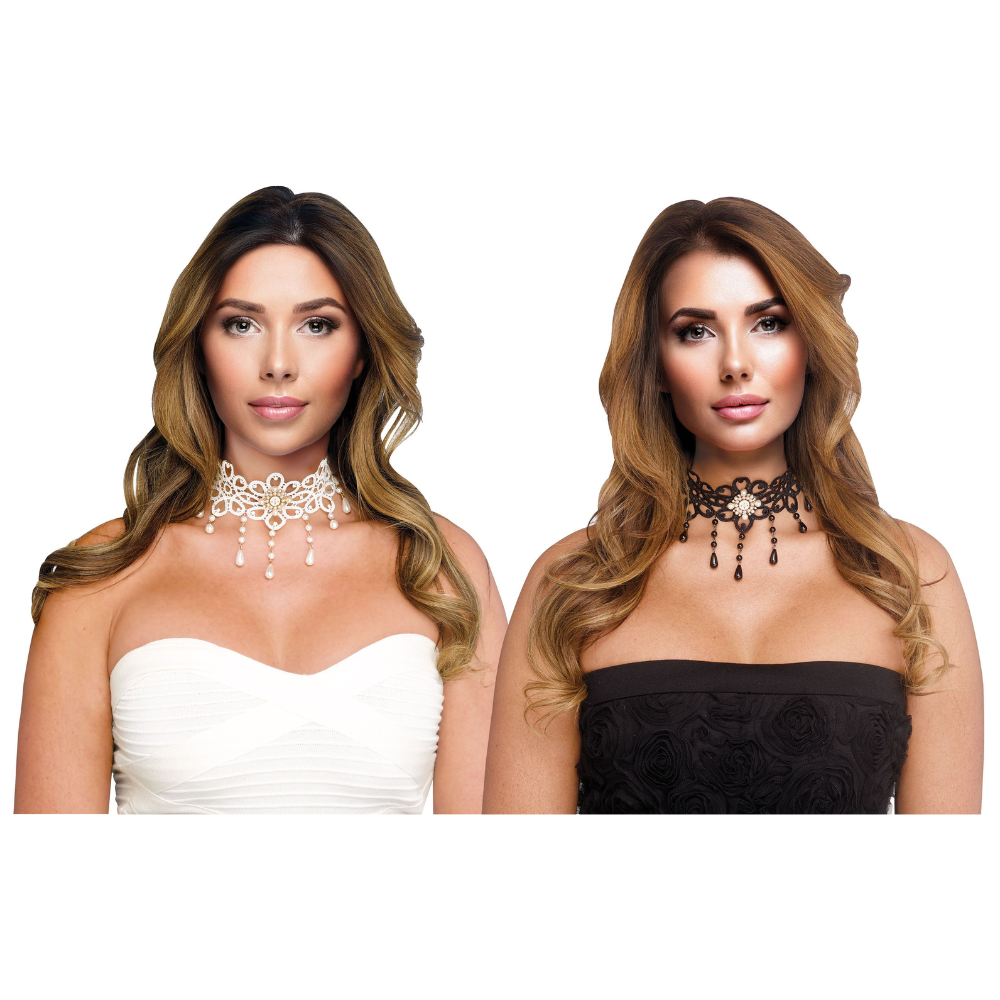 Lace & Pearl Choker Assortment