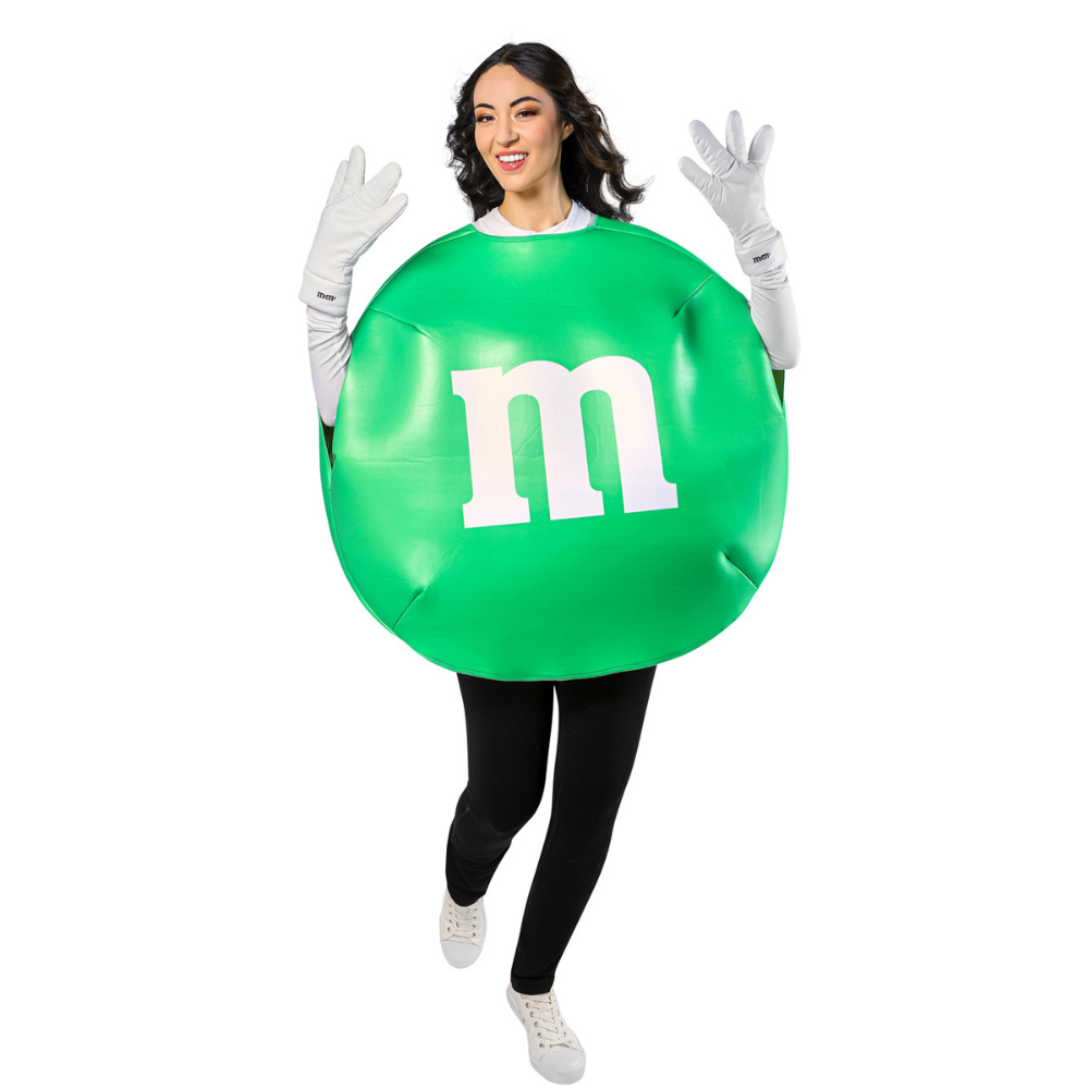 Green M&M AdultCostume