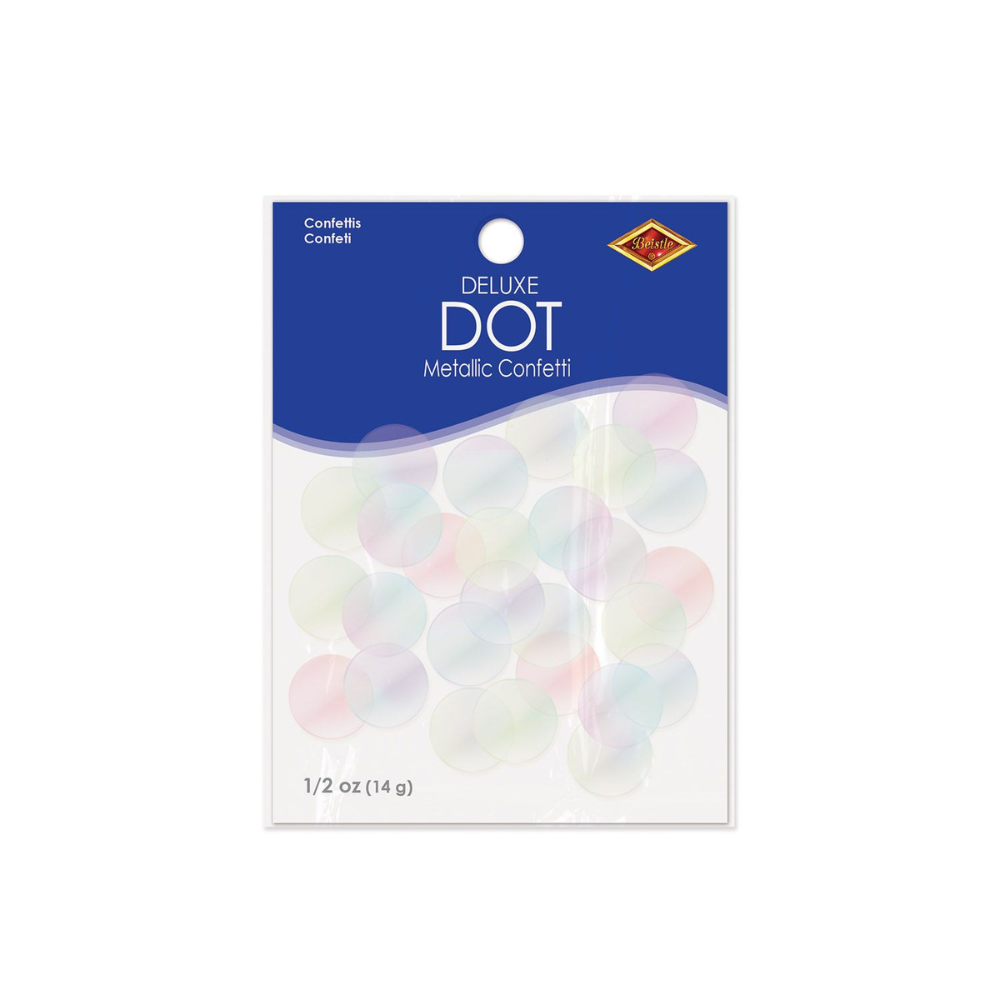 Metallic Deluxe Dot Confetti