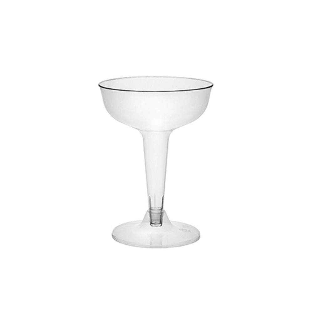 4 OZ. 2 PC. CHAMPAGNE GLASSES CLEAR – 20 CT.