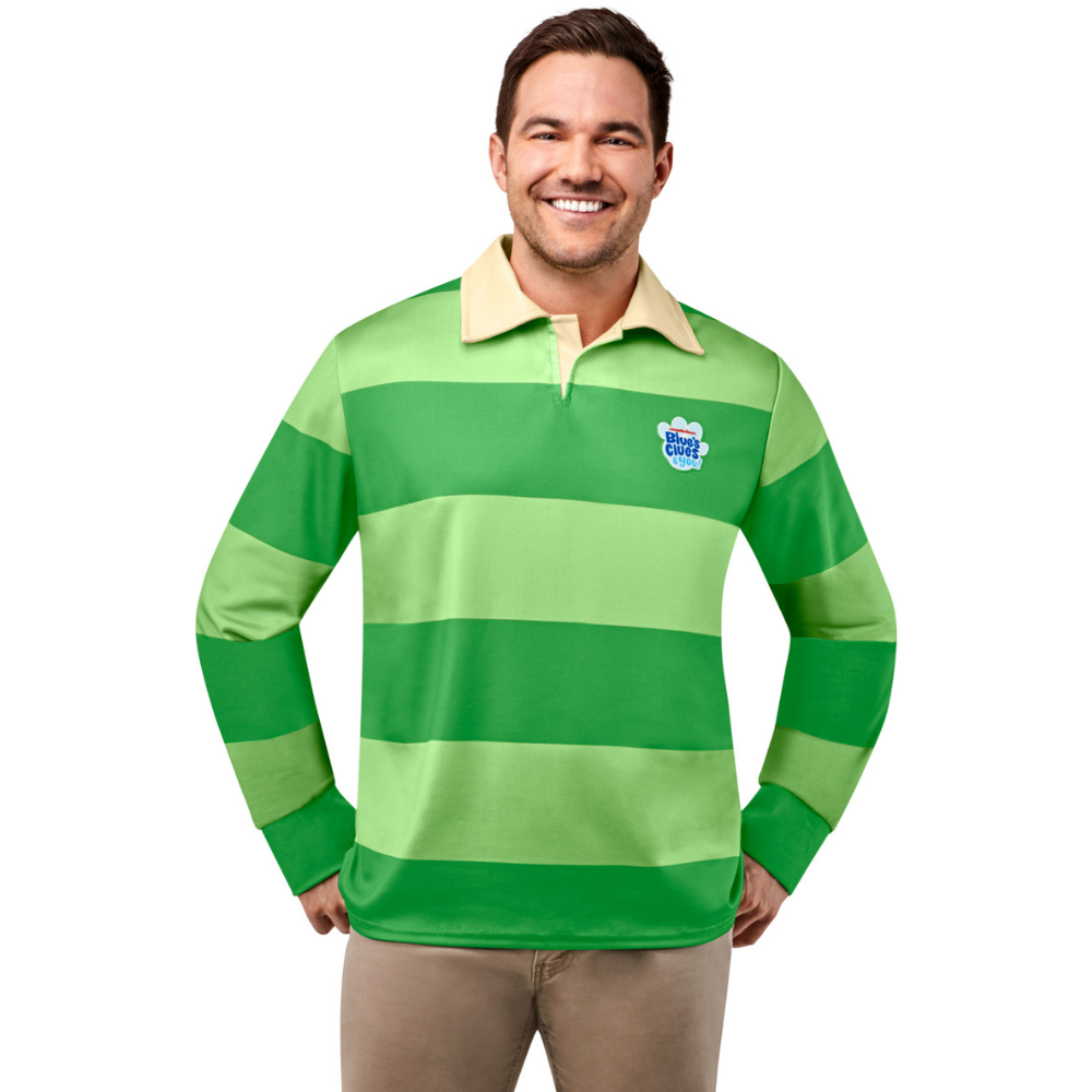 Steve Adult Costume Top Blue's Clues