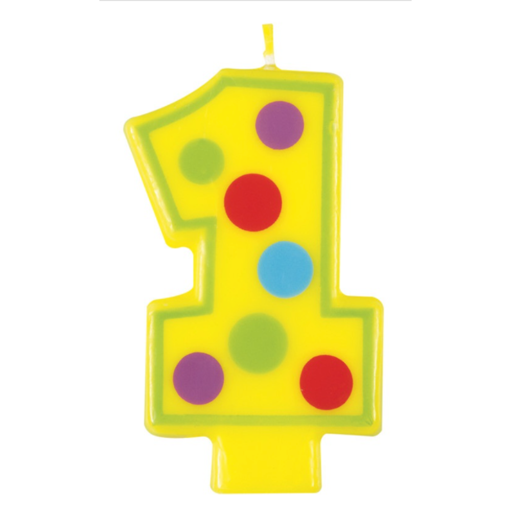 Numbers Decorative Birthday Candle