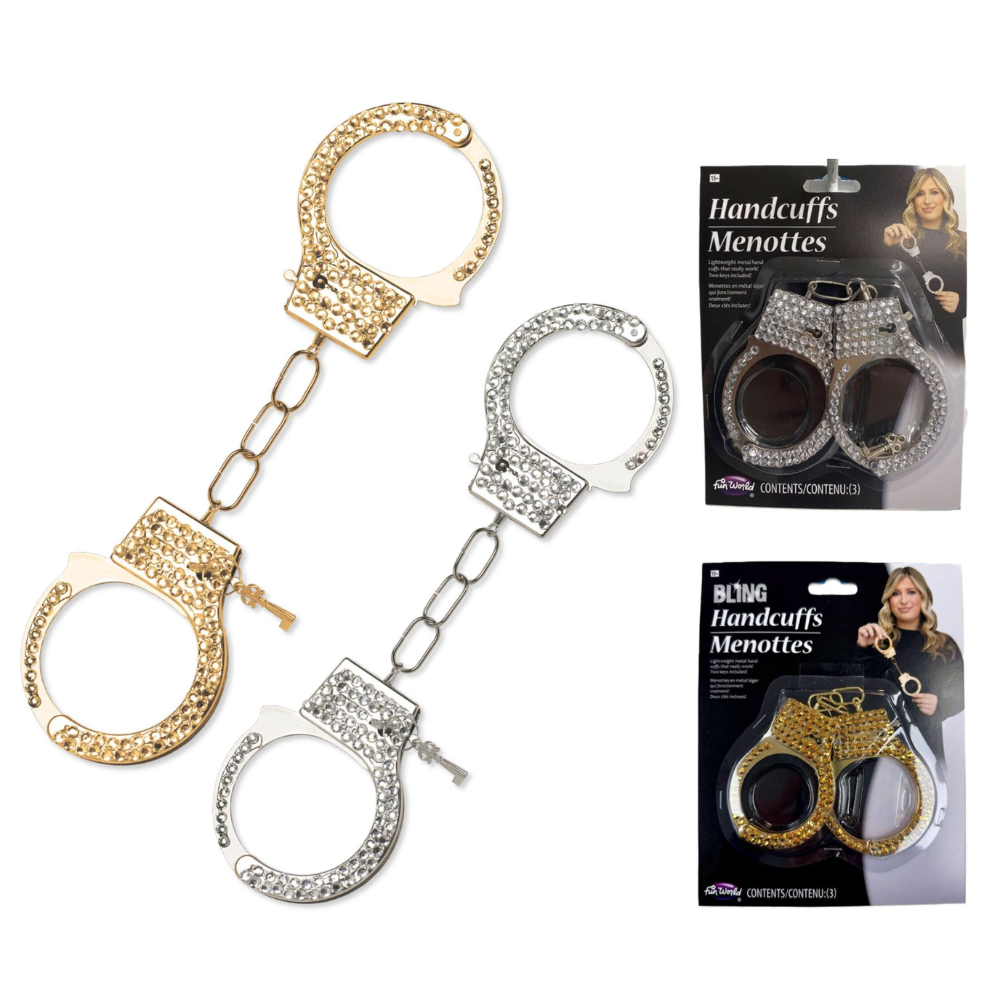 Rhinestone Handcuffs Assortment