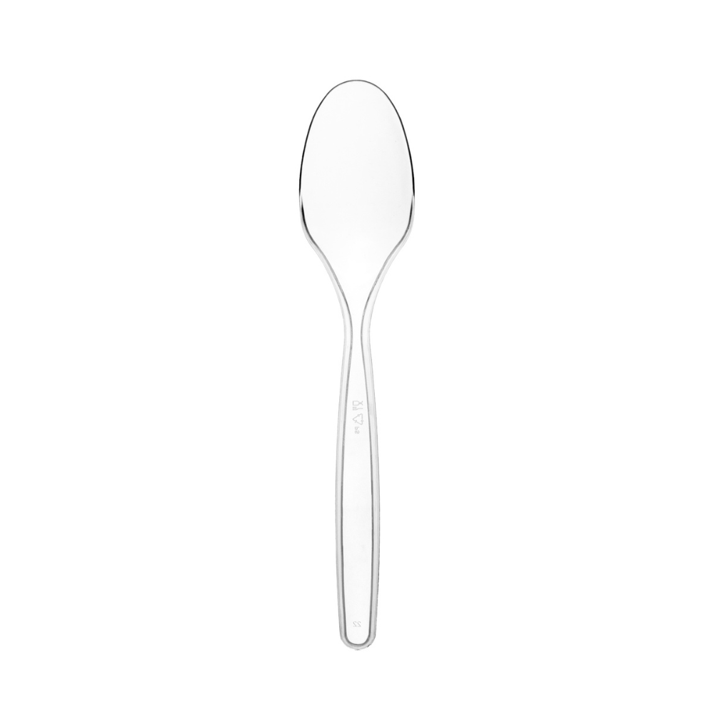 HEAVY DUTY SOUP SPOONS – CLEAR 100 CT.