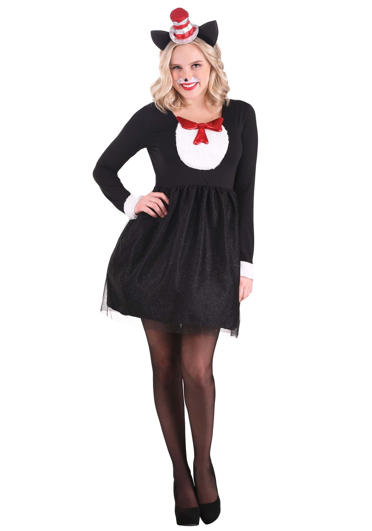 Dr. Seuss Women&#39;s Cat in the Hat Adult Costume