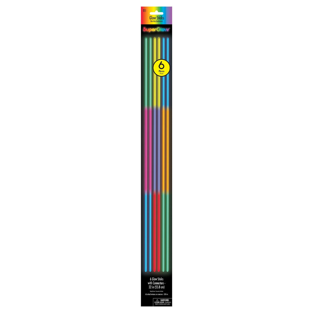 22&quot; Glow Stick - Tri Color