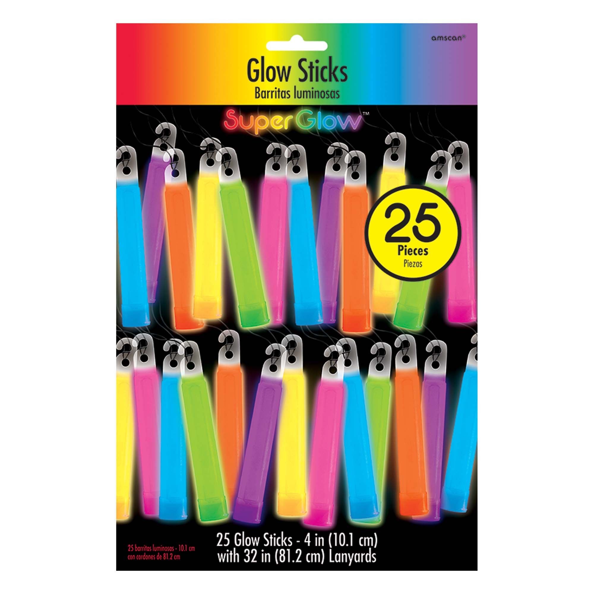 4" Glow Stick Mega Value Pack - Multi Color