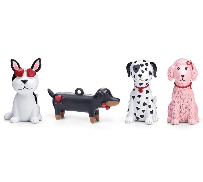 PAWS AND KISSES ASTD DOG SHAPE WEIGHTS - SOLD INDIVIDUALLY