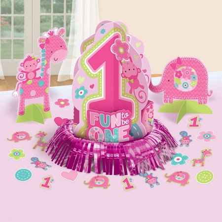 Fun at One Girl Table Decorating Kit