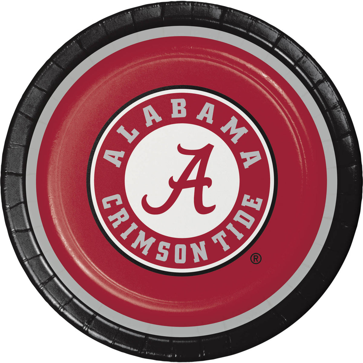 University of Alabama Dinner Plate 8ct