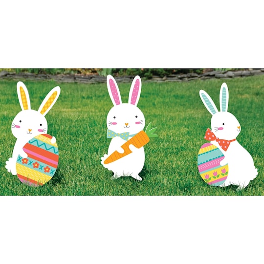 Easter Bunny Yard Signs
