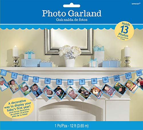 Blue Photo Garland