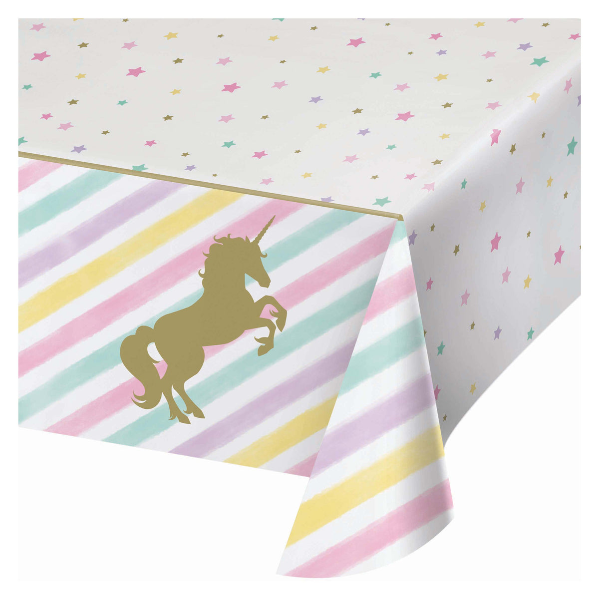 Unicorn Sparkle Plastic Table Cover