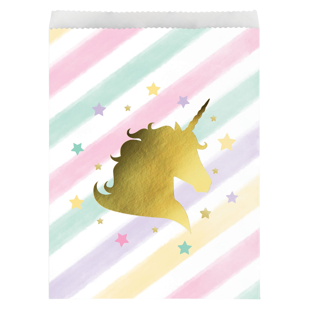 Unicorn Sparkle Paper Treat Bags