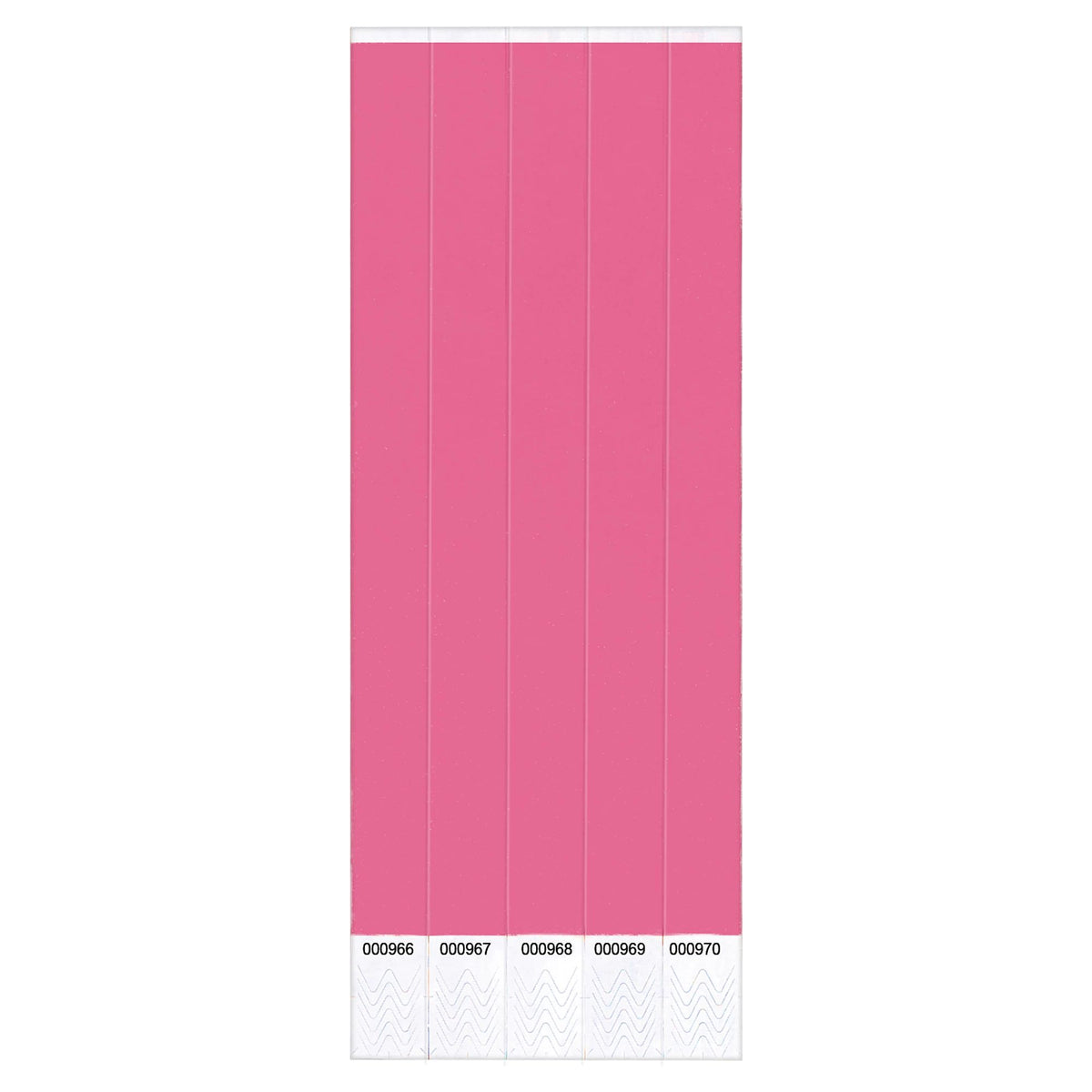 100 ct. Solid Pink Wristbands