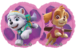 17" Paw Patrol Skye/Everest Foil Balloon