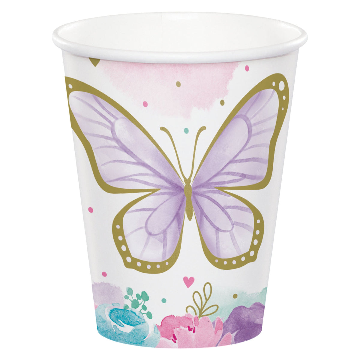 Butterfly Shimmer Hot/Cold Cups
