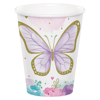 Butterfly Shimmer Hot/Cold Cups