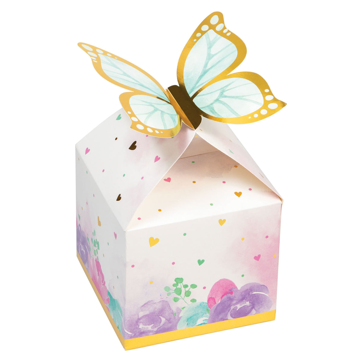 Foil Butterfly Shimmer Treat Box