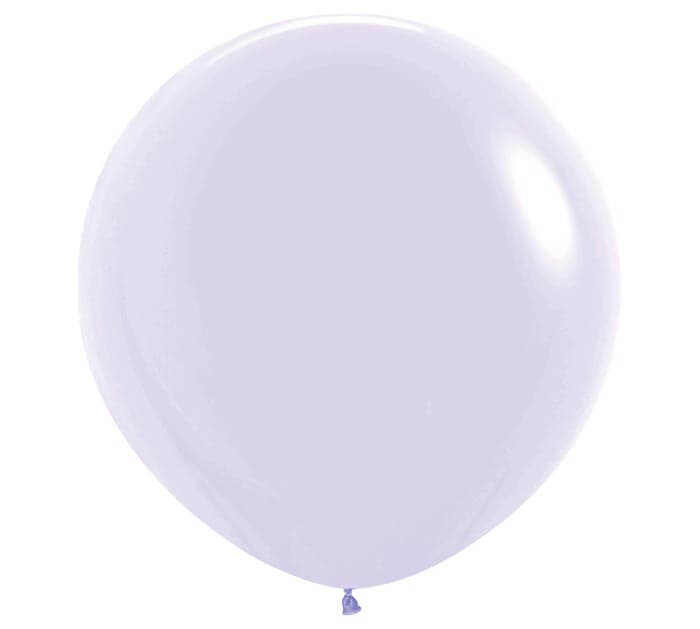 36" pastel matte lilac balloon